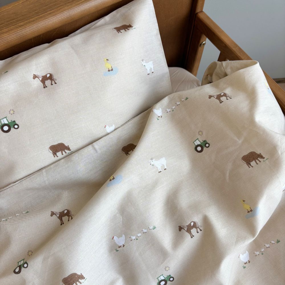 Junior sengesæt - 100x140, 40x45 cm - Farmland