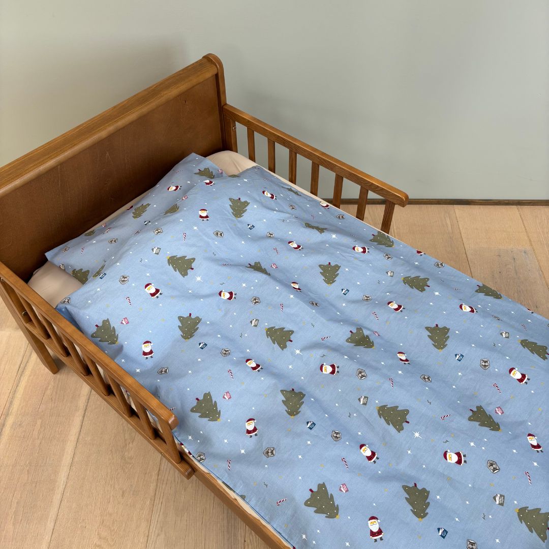 Junior sengesæt - 100x140, 40x45 cm - Santa is coming