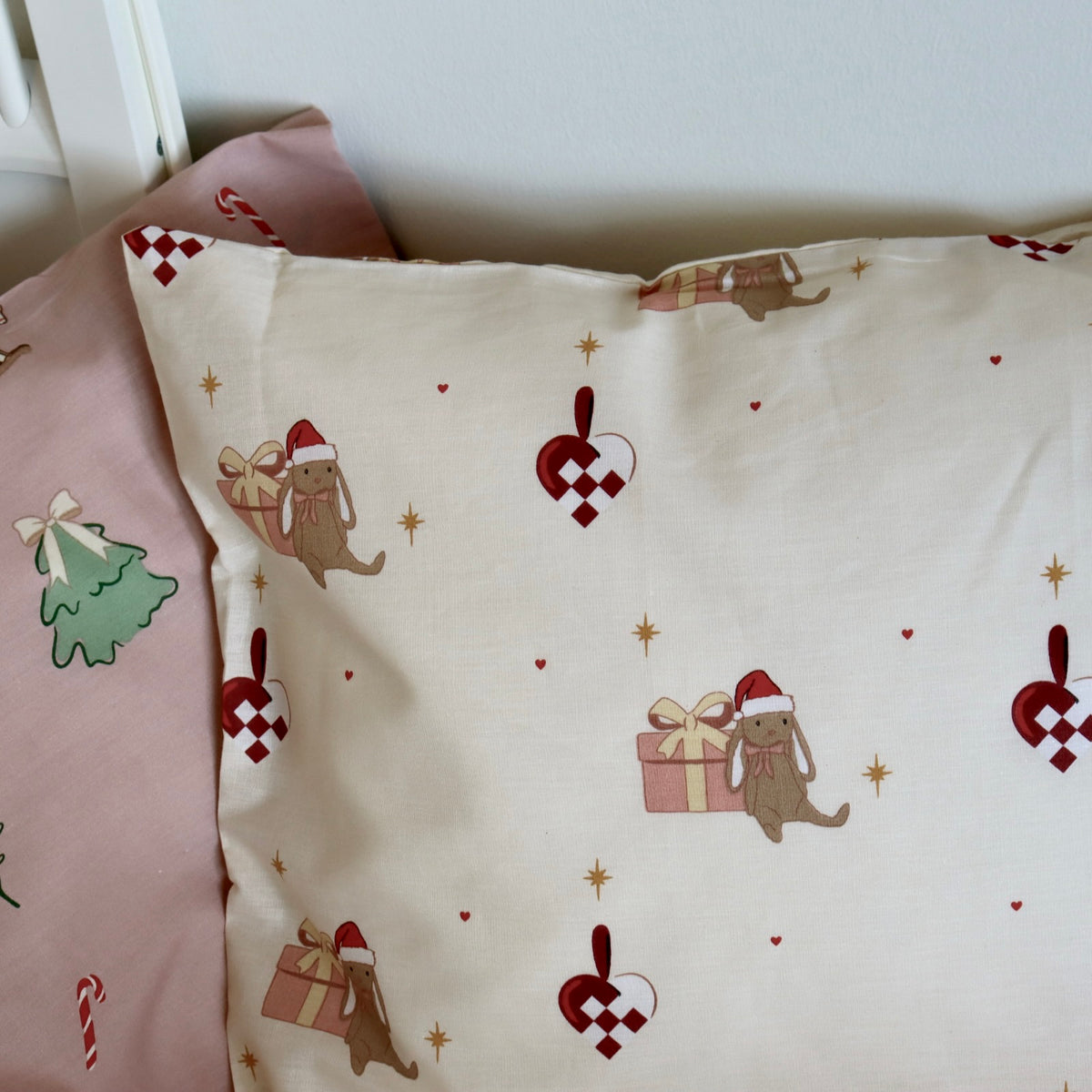 Junior sengesæt - 100x140, 40x45 cm - Christmas Love