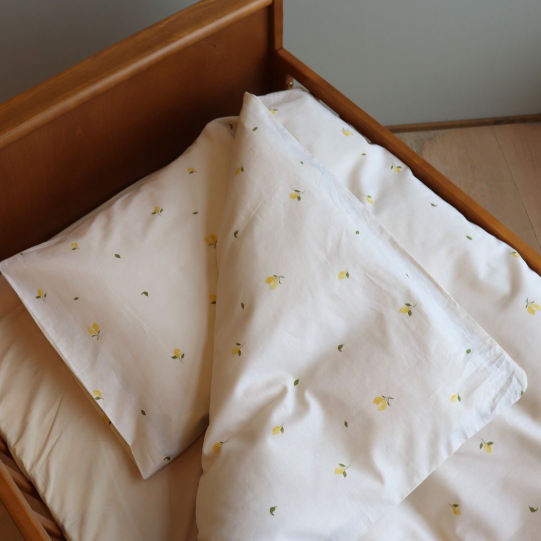 Junior sengesæt - 100x140, 40x45 cm - Lemons