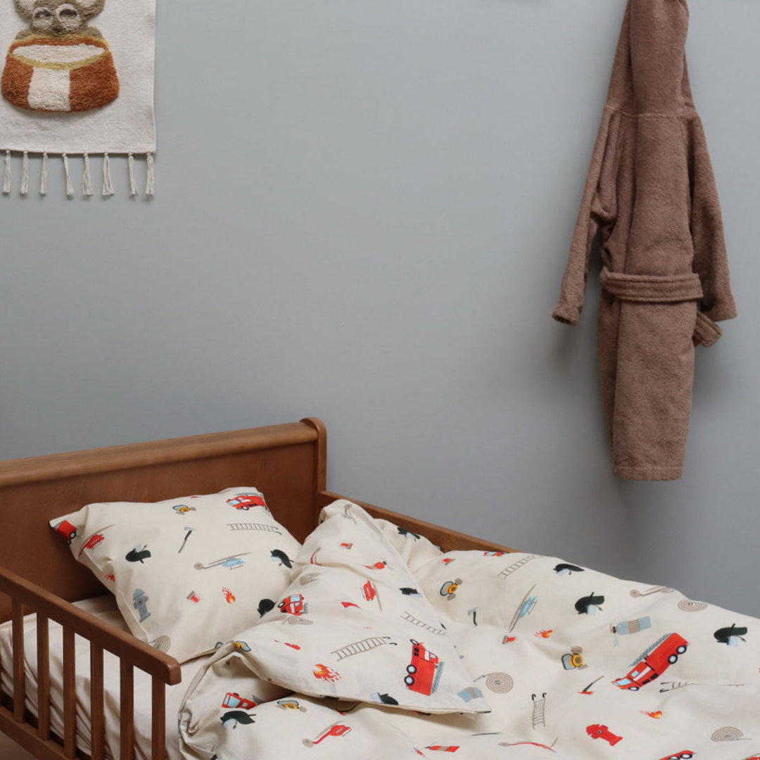 Baby sengesæt - 70x100, 40x45 cm - Fire Fighters