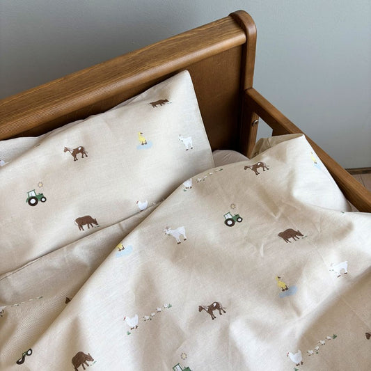 Baby sengesæt - 70x100, 40x45 cm - Farmland