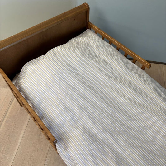 Baby sengesæt - 70x100, 40x45 cm - Lavender Stripe
