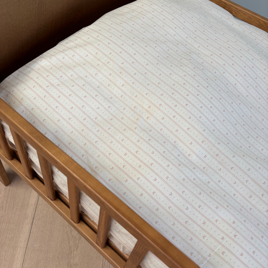 Junior sengesæt - 100x140, 40x45 cm - Leaf Stripe