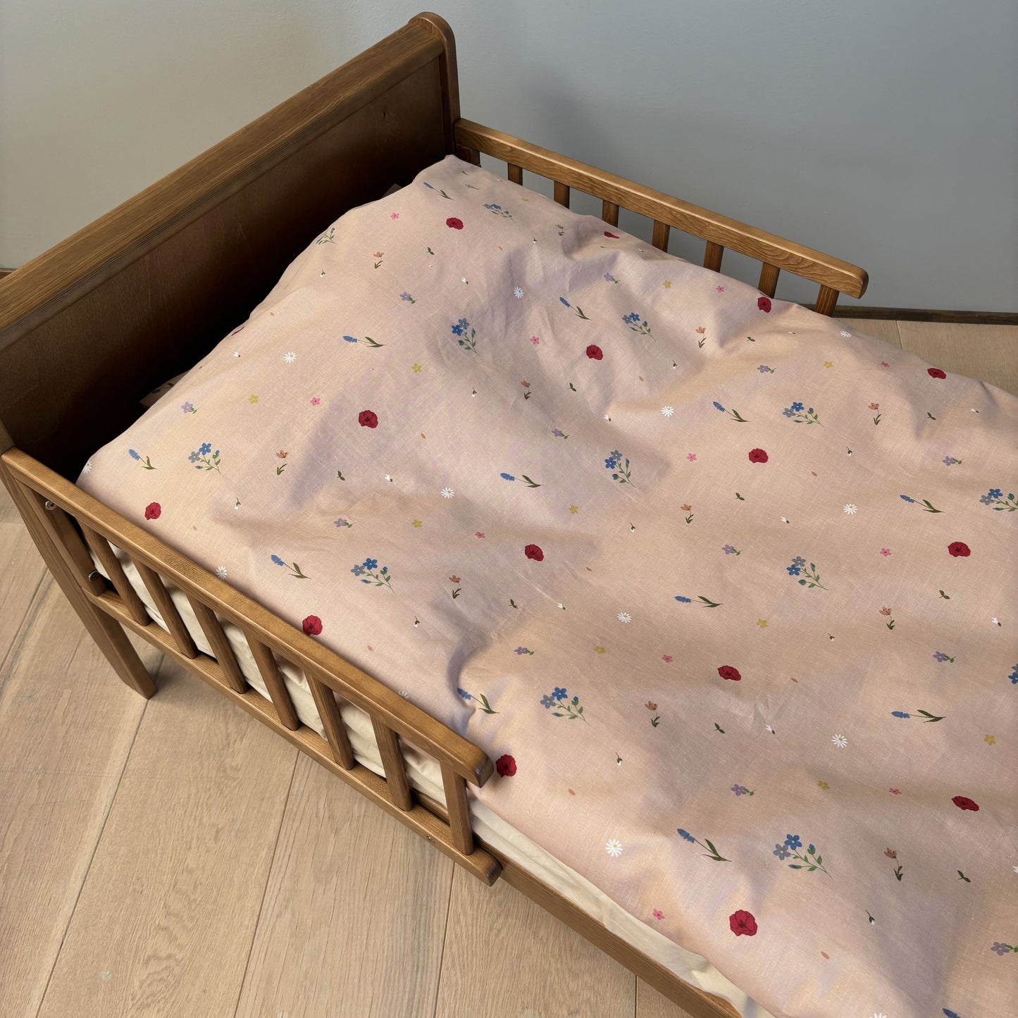 Baby sengesæt - 70x100, 40x45 cm - Flower Love