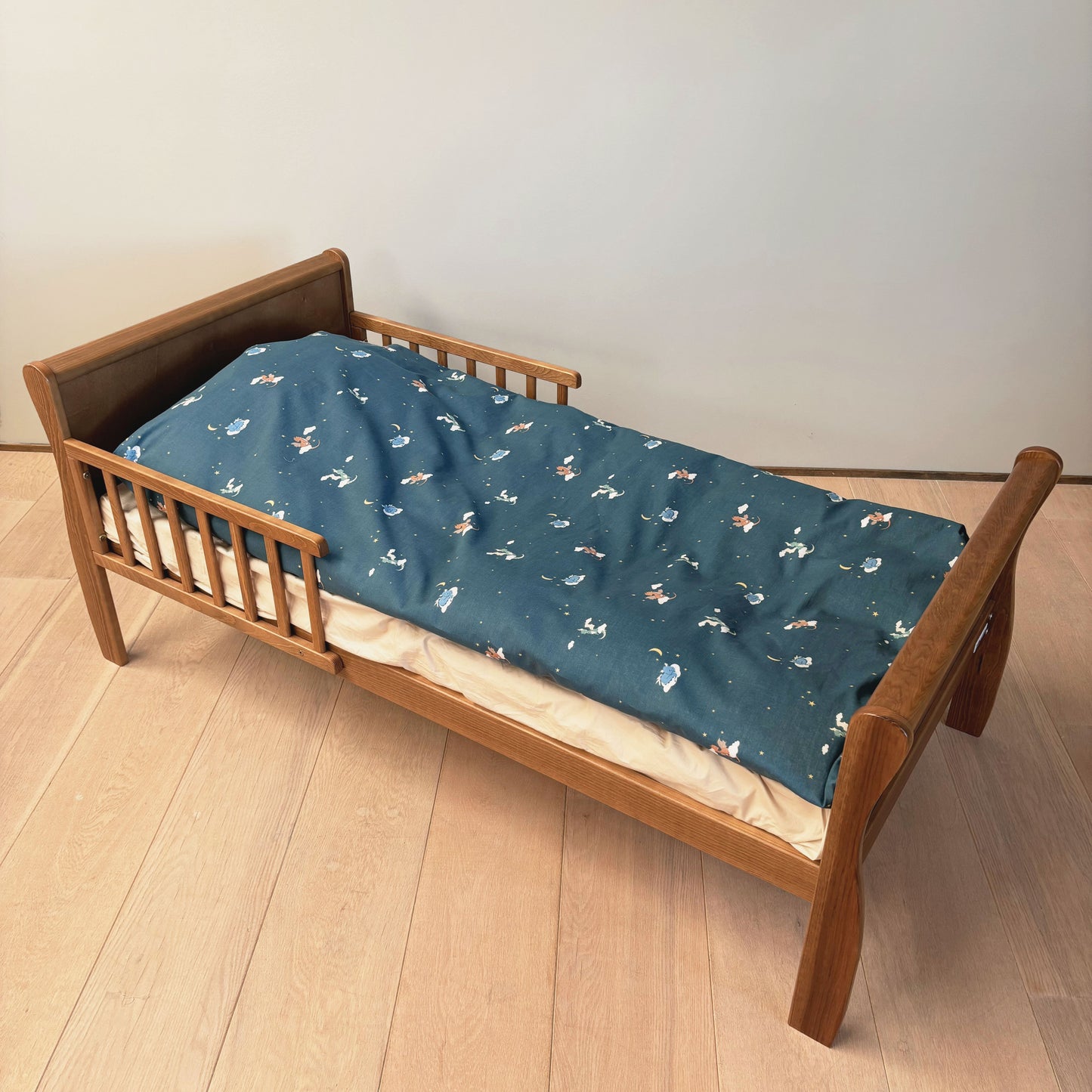 Junior sengesæt - 100x140, 40x45 cm - Dragon Nightsky