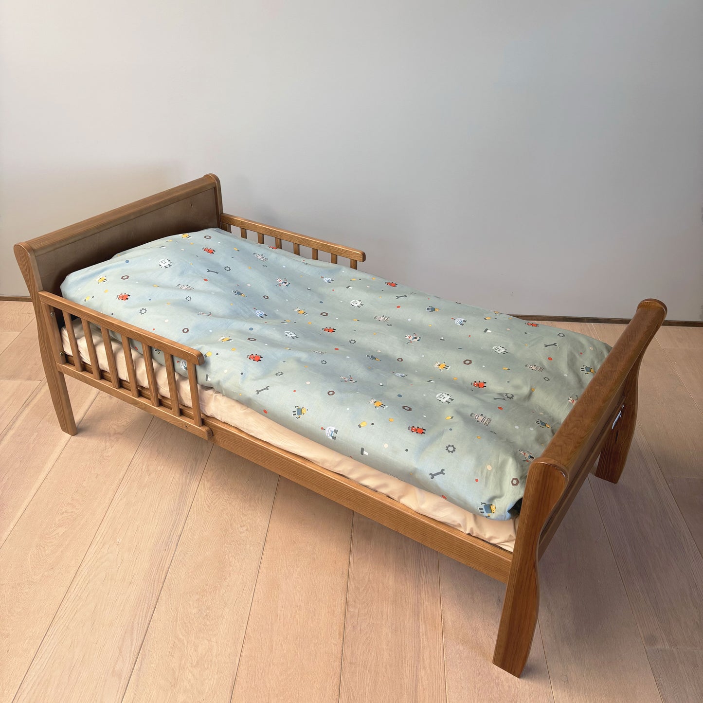 Baby sengesæt - 70x100, 40x45 cm - Robots